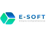 E-Soft Simple Comprehensive Logo